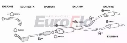 Система выпуска ОГ EuroFlo LRDIS27D 3004C